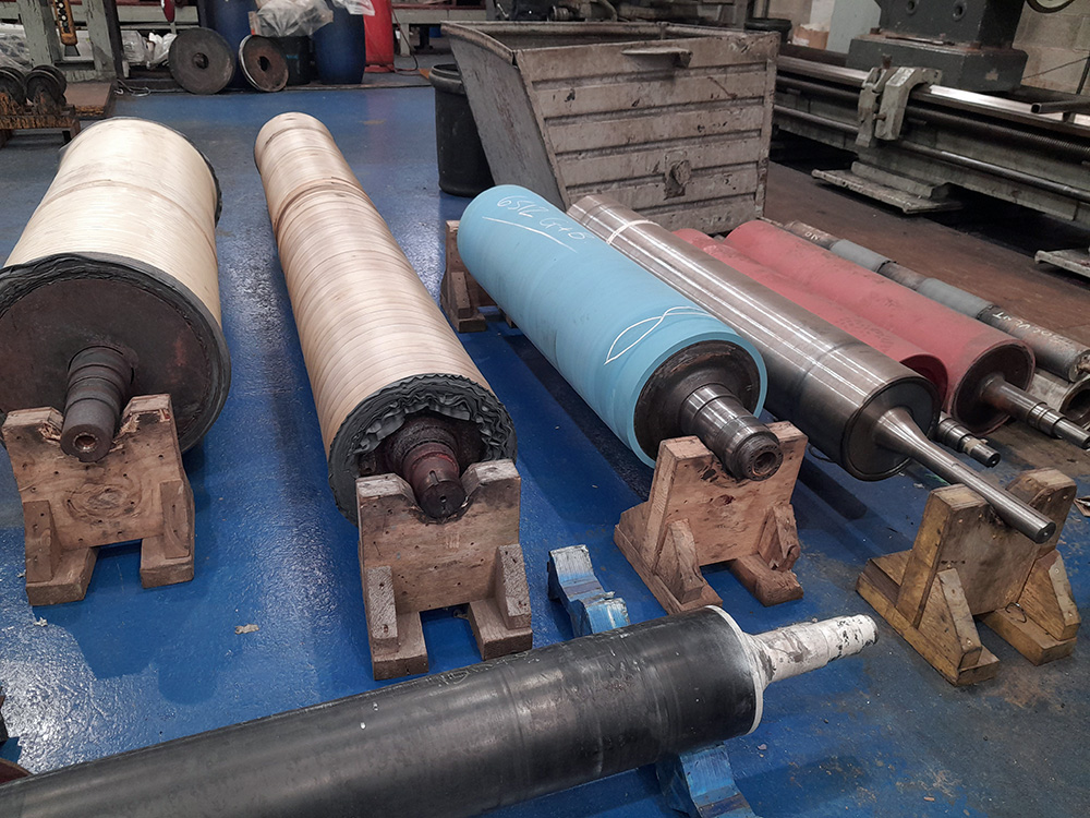 Rubber Roller Manufacturers, Martland Rollers Ltd Factory